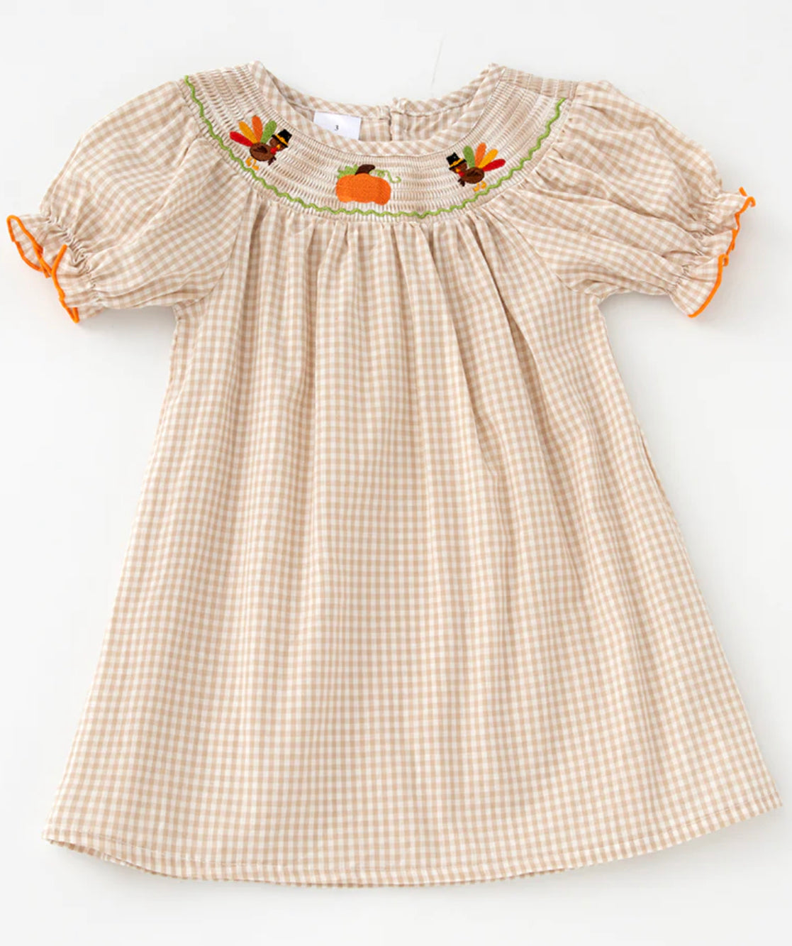 Thanksgiving Smocked Dress