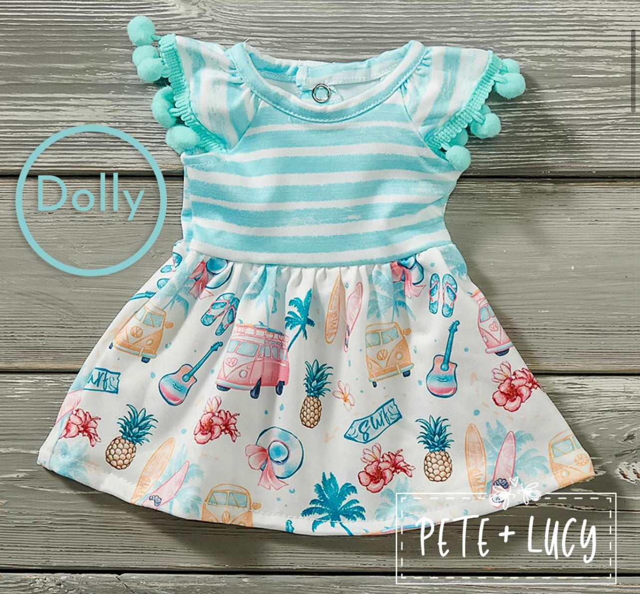 Surf Party- Doll Dress