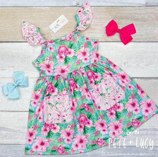 Vintage Floral-Dress