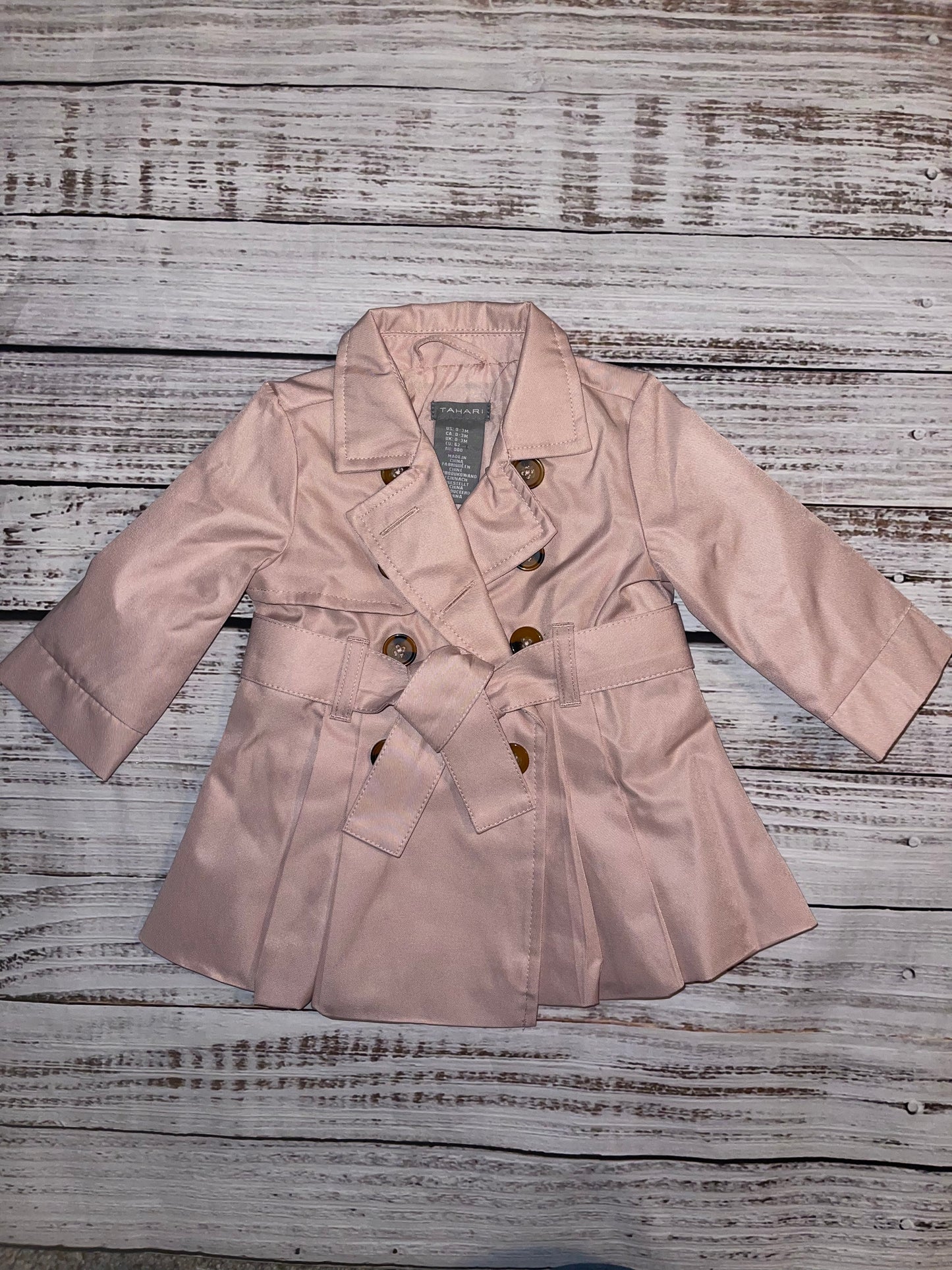 Baby Girls Peacoat 3pc Set