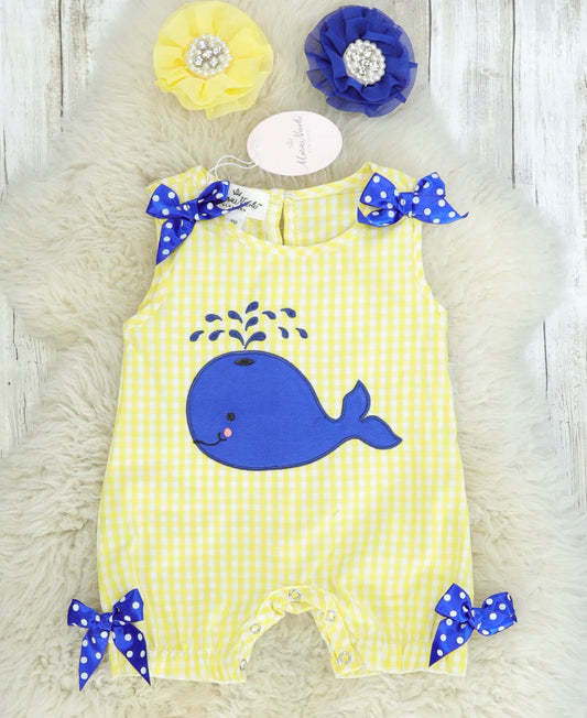 Wally the Whale-Girl Romper