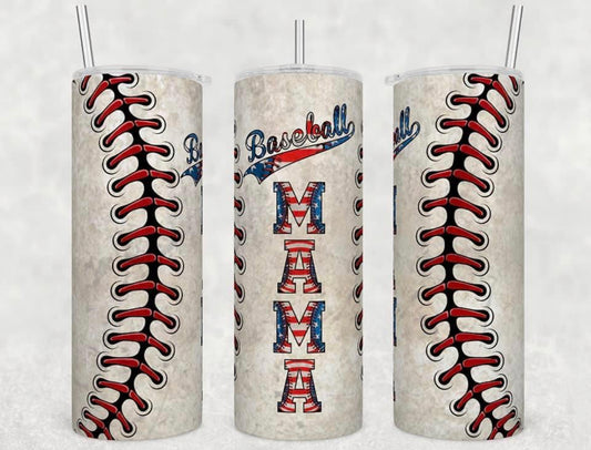 Baseball Mama Tumbler