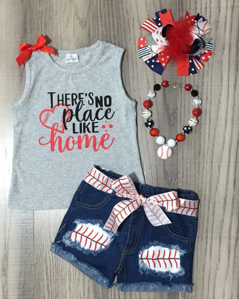 There's No Place Like Home Baseball Set