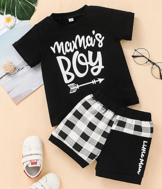 Mama's Boy Arrow 2pc Set