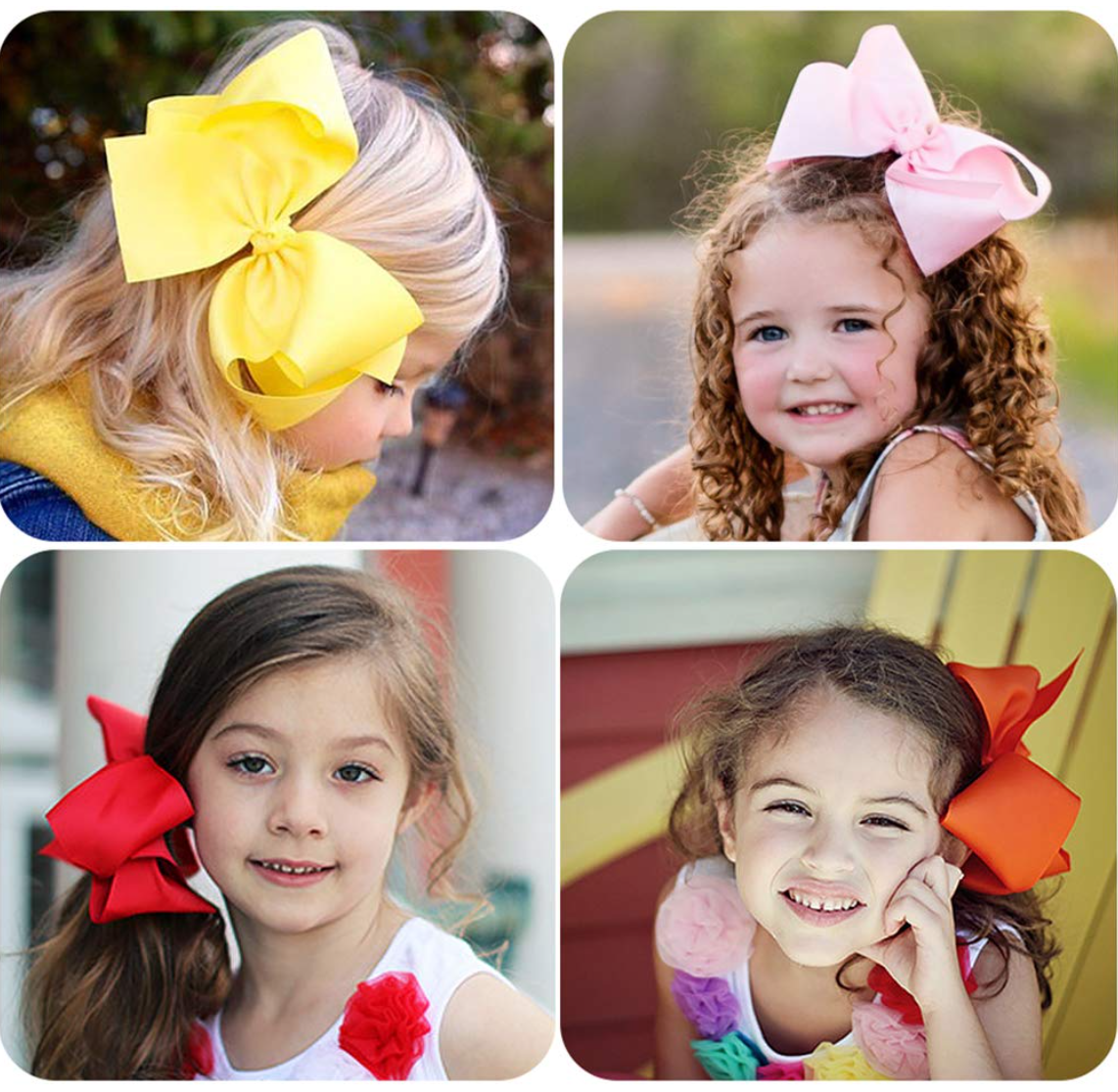 Adorable 6" Bows - Big