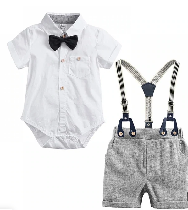 Boy's Suspender 4pc Set