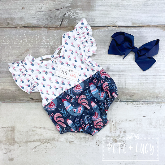 Cluck Cluck Cutie Romper