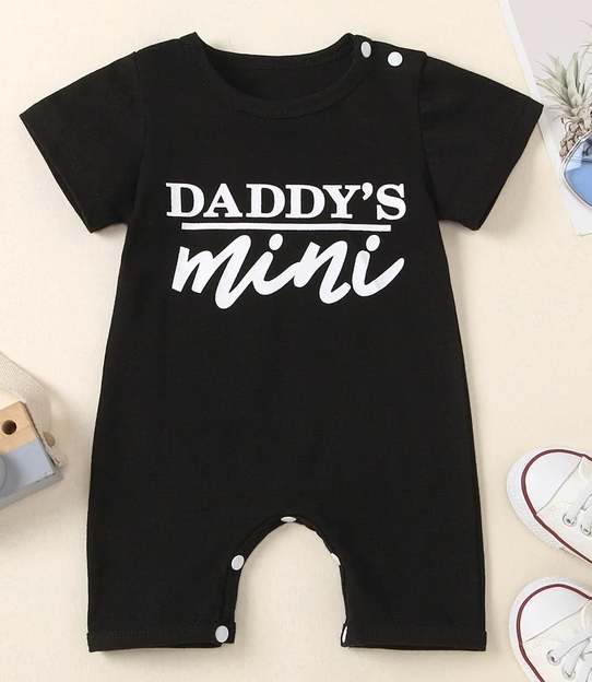 Daddy's Mini Romper