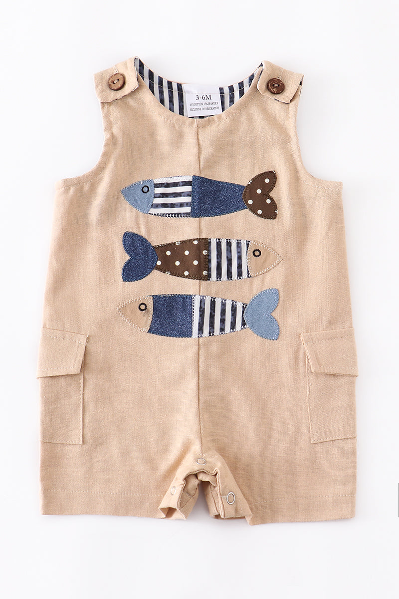 Fish Boy Romper