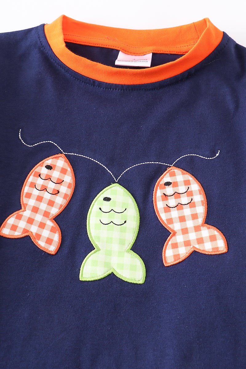 Little Fishy Siblings Boys 2pc Set