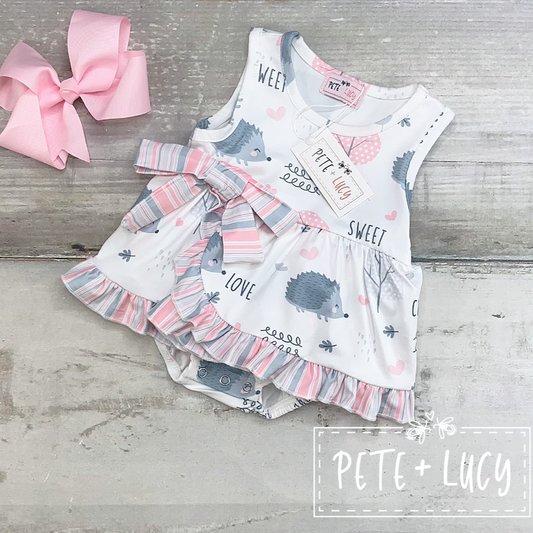 Happy Hedgehog Romper