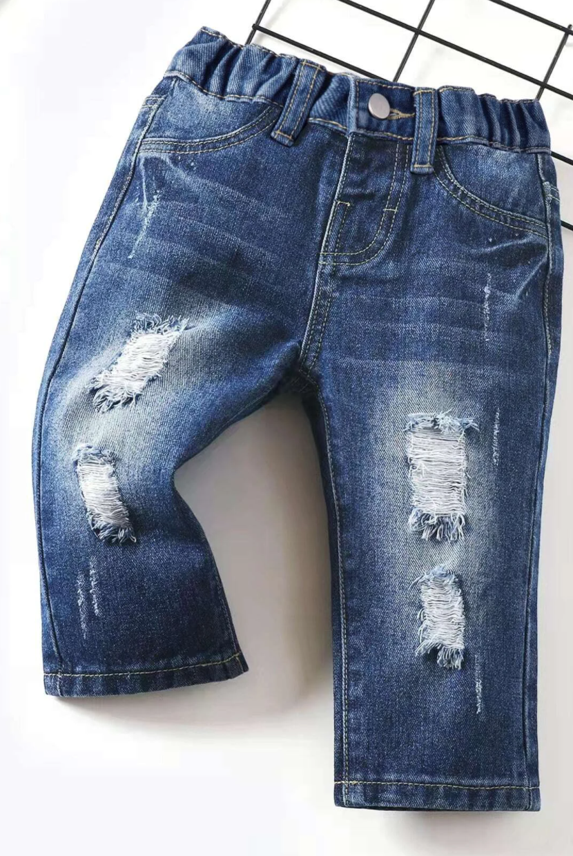 Distressed Jeans