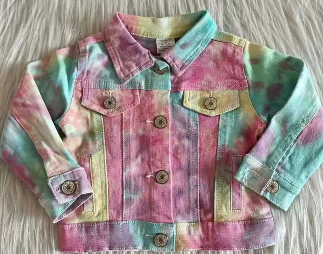 Rainbow Denim Jacket