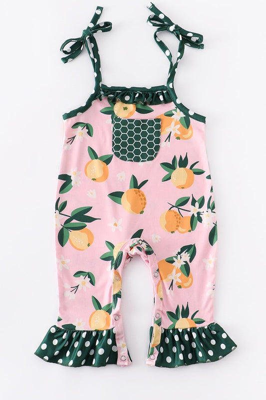 Pink Lemon Romper