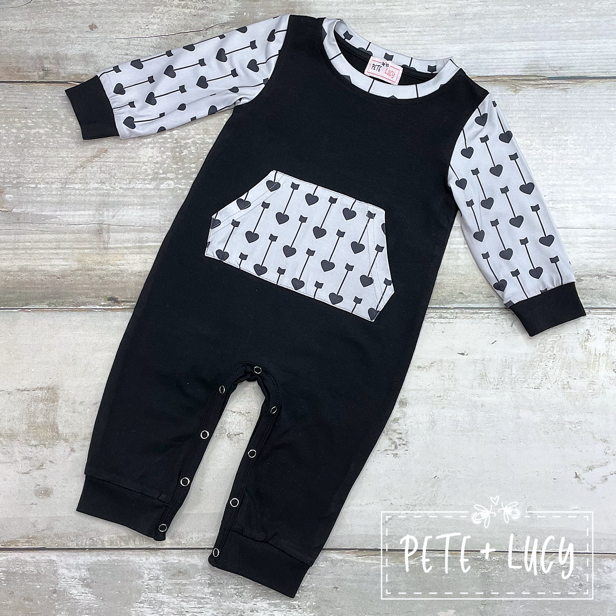 Love in the Wild Romper Boys Romper