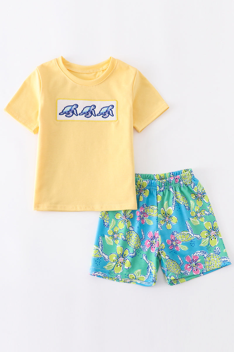 Sea Turtle Siblings Boy Set