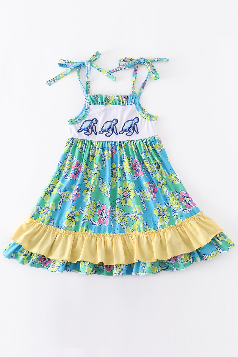 Sea Turtle Siblings Dress