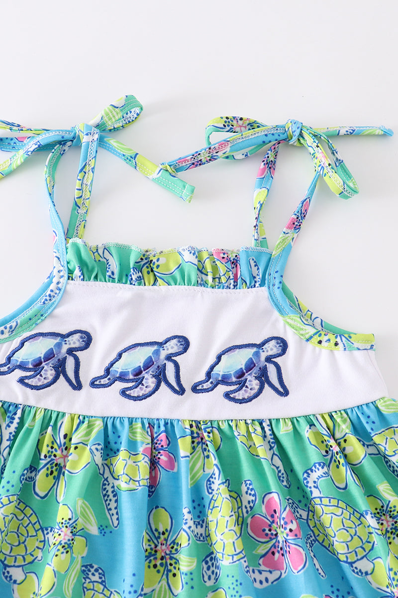 Sea Turtle Siblings Dress