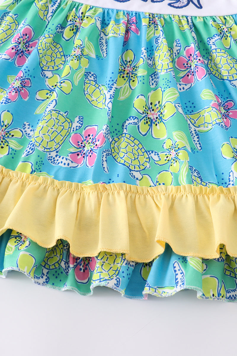 Sea Turtle Siblings Dress