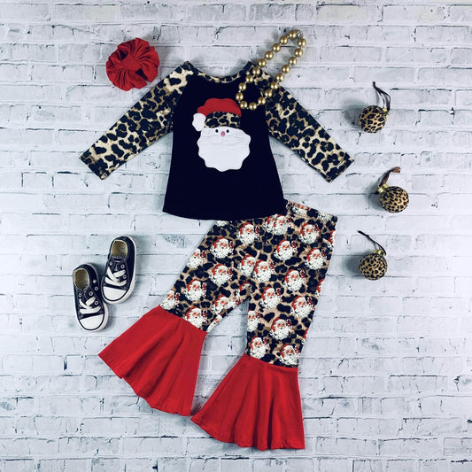 Leopard Santa Belle Set