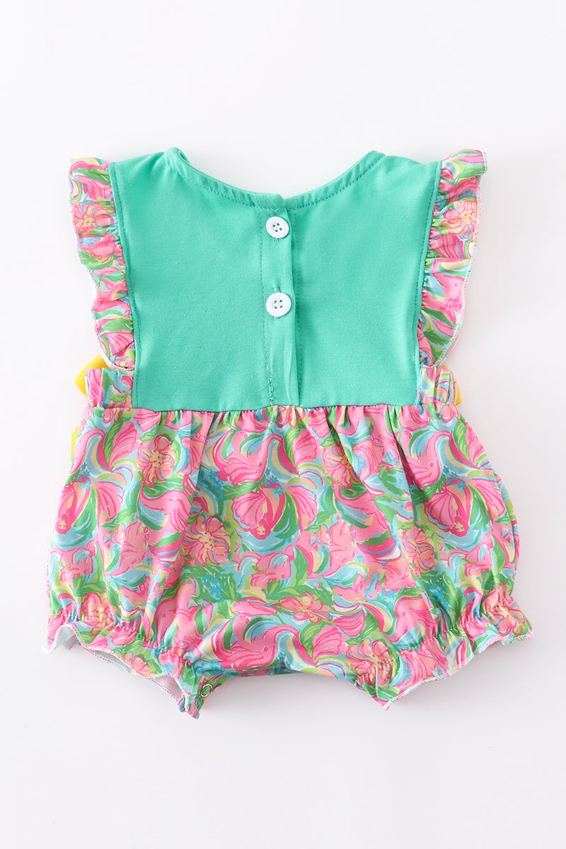 Paisley Tractor- Bubble Romper