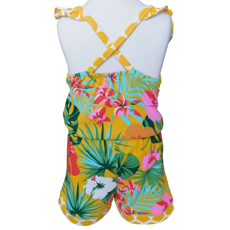 Hawaiian Hibiscus Floral Jumpsuit