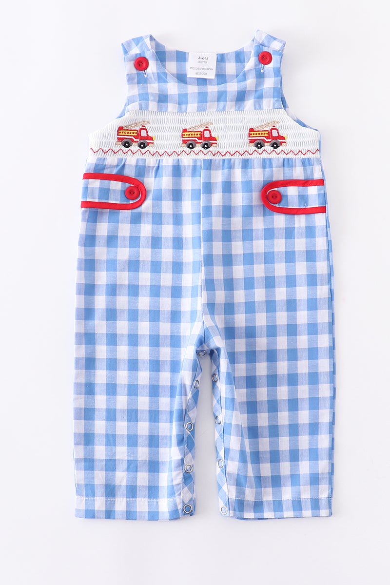 Fire Engine Pants Romper